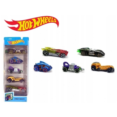 Samochody Hot Wheels Zestaw Street Beasts GHP57